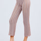 Flare Long Fishnet Sweater Pants