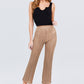 Flare Long Fishnet Sweater Pants