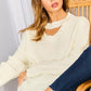 Chocker Neck Oversize Sweater