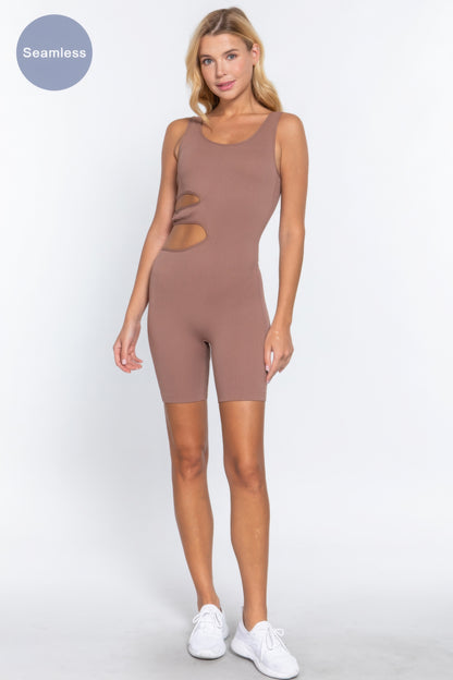 Suave Cut-out Seamless Romper