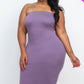 Plus Tube Bodycon Dress