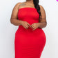 Plus Tube Bodycon Dress