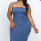 Plus Tube Bodycon Dress