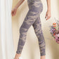 Camouflage Printed Rayon Spandex Leggings