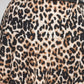 Belted Leopard High-rise Mini Skirt