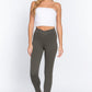 Mid-rise Ponte Pants