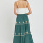 Embroidery Maxi Skirts