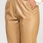 Faux Leather Pants