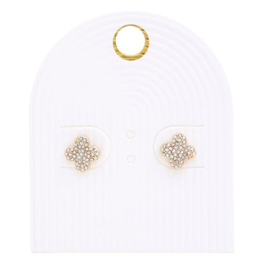 Dainty Moroccan Shape Post Earring