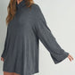 Bell Sleeve Turtle Neck Dress