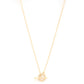 Sodajo Gold Dipped Brass Toggle Clasp Necklace