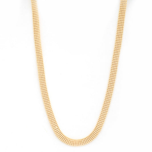 Sodajo Gold Dipped Brass Chain Necklace