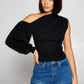 Ladies One-shoulder Top