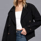 Double Breasted Short Trench Jacket