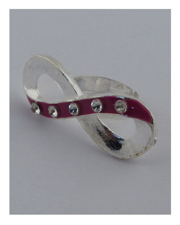 Two tone infinity adjustable ring - Love It Clothing