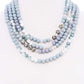 Chunky 4 Layered Bead Multi Necklace-54428.BR--Love It Clothing