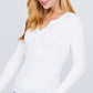 Viscose Henley Sweater-54631k.S--Love It Clothing