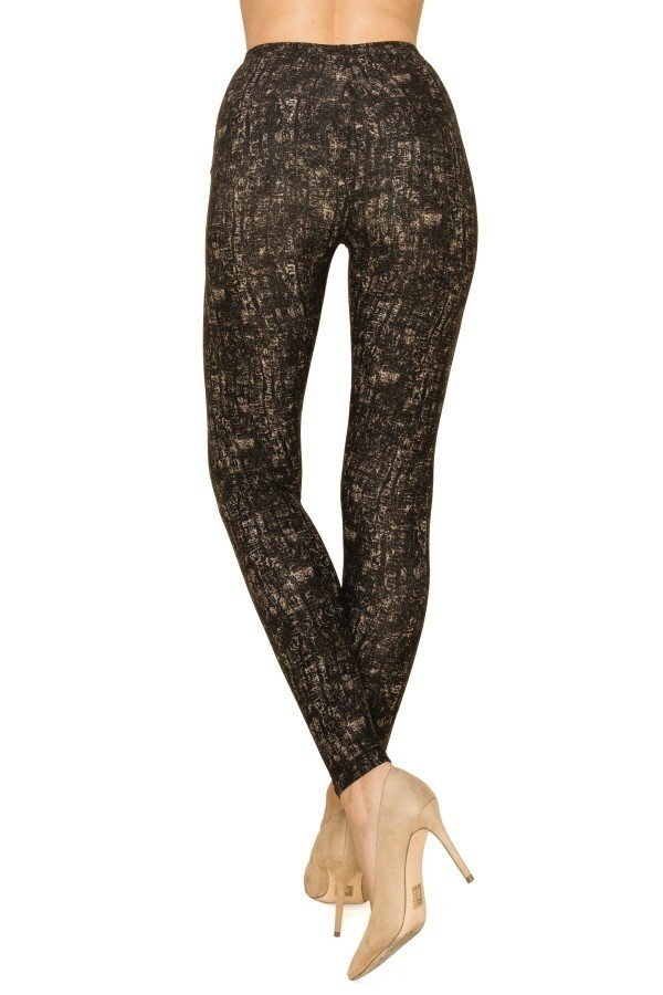 Multi Print, Full Length, High Waisted Leggings In A Fitted Style With An Elastic Waistband-54720.Multi--Love It Clothing