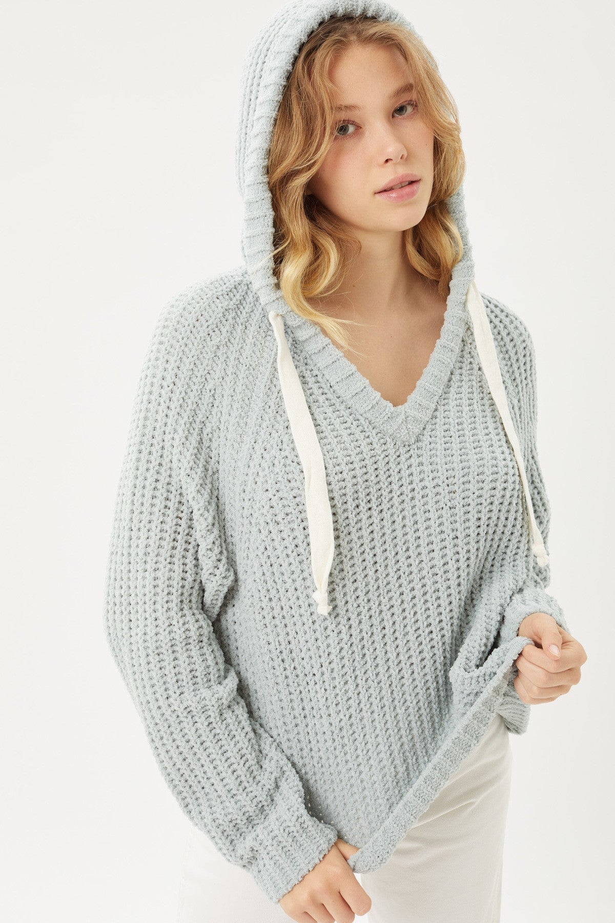 Pullover Hoodie Sweater Top - Love It Clothing