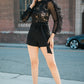 Lace And Crochet Top Detailed Fashion Romper - Love It Clothing