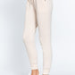 Waist Band Long Sweatpants With Pockets - Love It Clothing