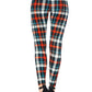 Multi Printed, High Waisted, Leggings With An Elasticized Waist Band-56021.Multi--Love It Clothing