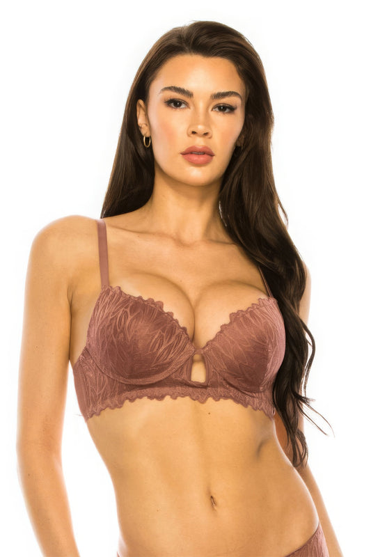 Coverage Lace Trim Bra-57273b.32B-Select Size: 32B, 34B, 36B, 38B, 34C, 36C, 38C, 40C-Love It Clothing