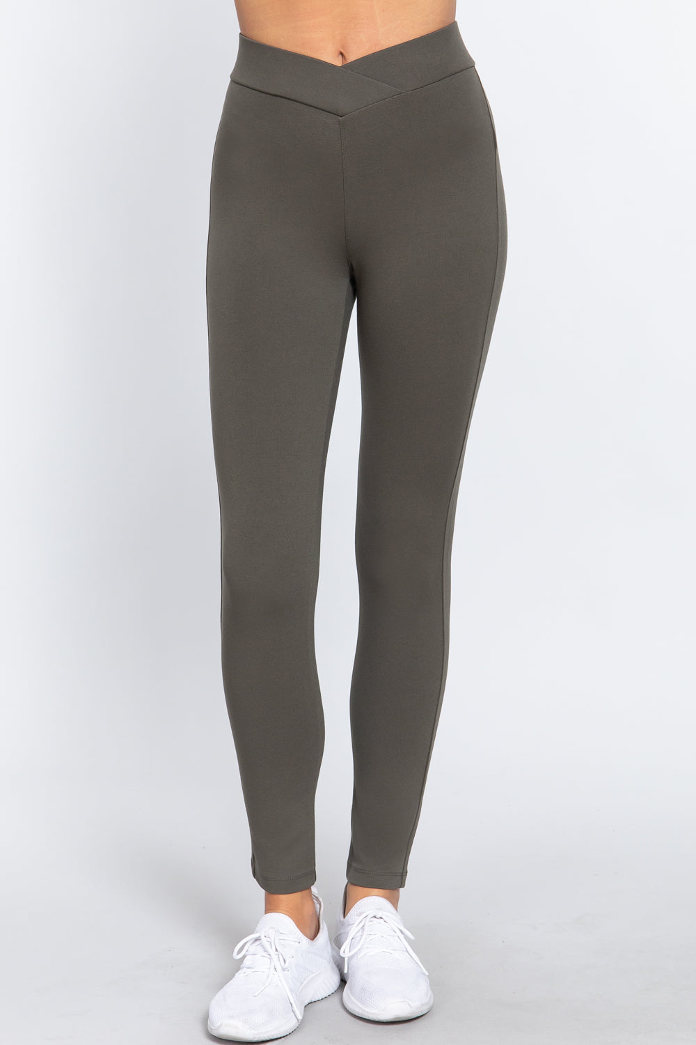 Mid-rise Ponte Pants-57480.S-Select Size: S, M, L-Love It Clothing