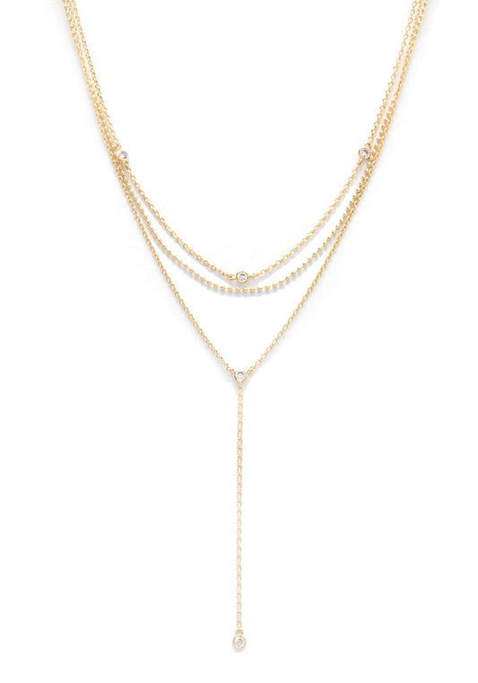 Dainty Metal Y Shape Necklace-57495.GD--Love It Clothing