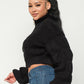 Michelin Sweater Top W/ Front Zipper-58004.S-Select Size: S, M, L-Love It Clothing