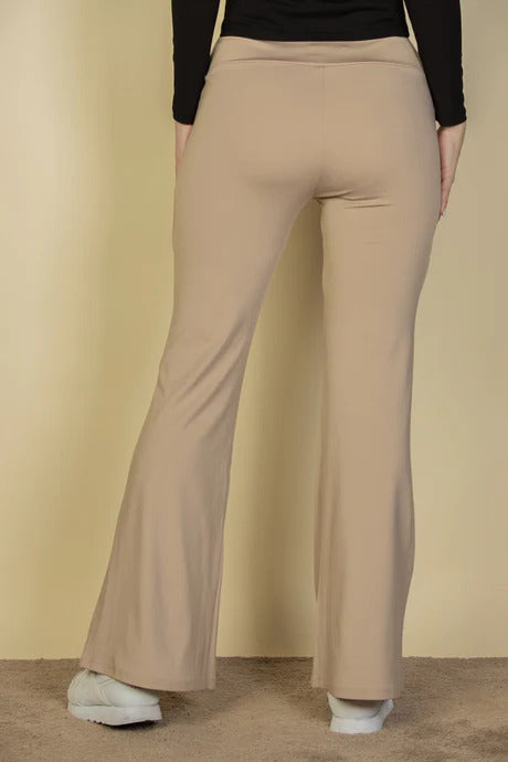 High Waisted Front Pocket Flare Pants-58017c.S-Select Size: S, M, L-Love It Clothing