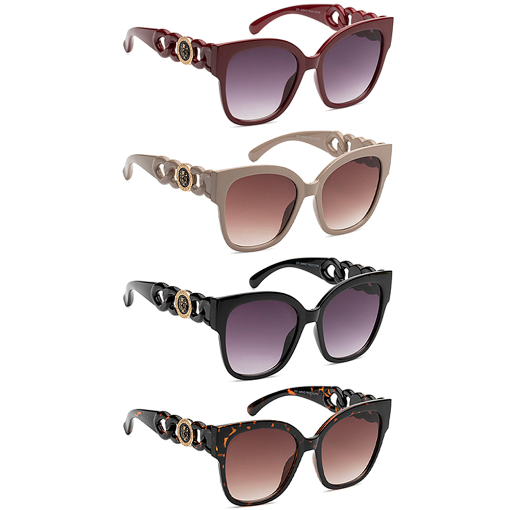 Fashion Design Round Cat Eye Sunglasses - Love It Clothing