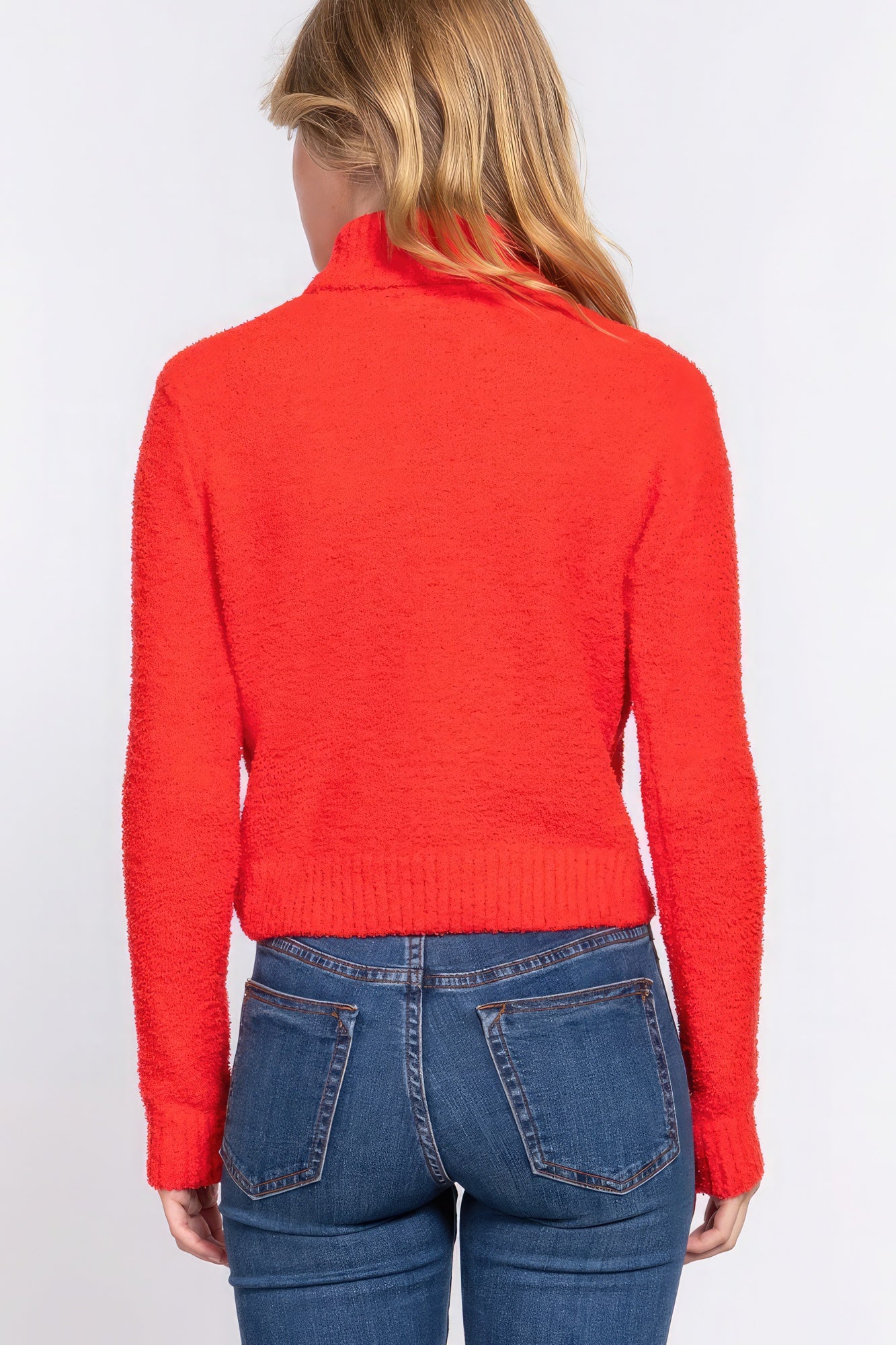 Turtleneck Sweater Top-58098.S--Love It Clothing