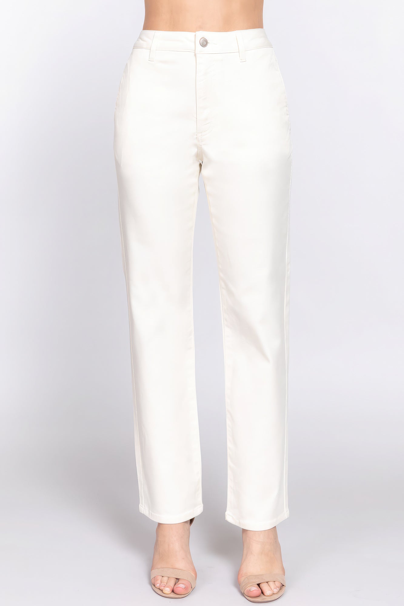 Straight Fit Twill Long Pants-58133.S-Select Size: S-Love It Clothing