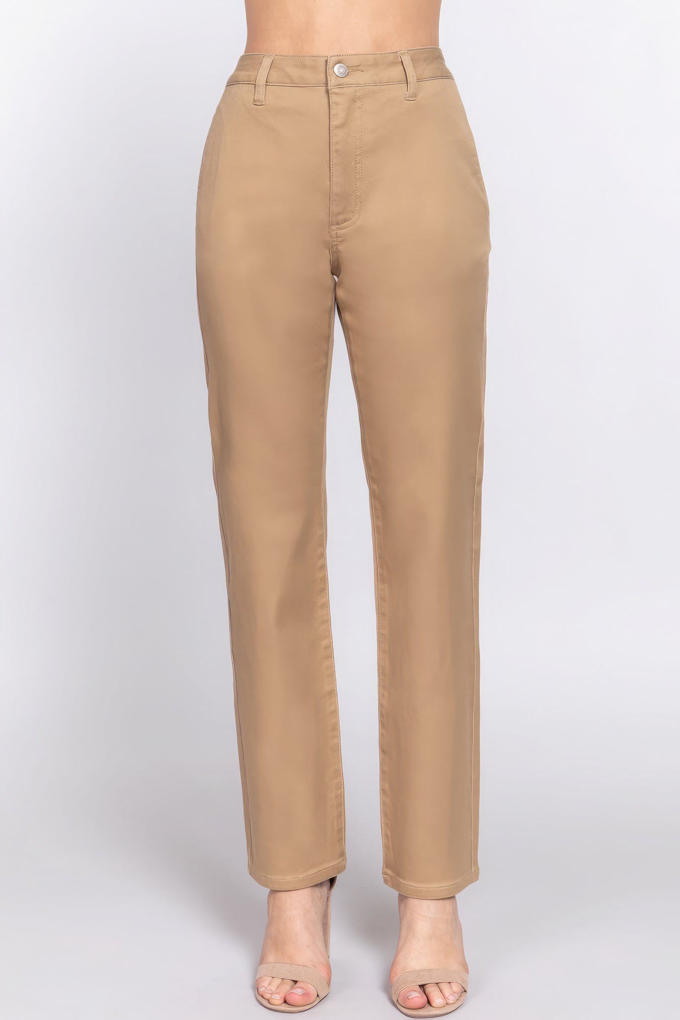 Straight Fit Twill Long Pants-58133b.S-Select Size: S-Love It Clothing