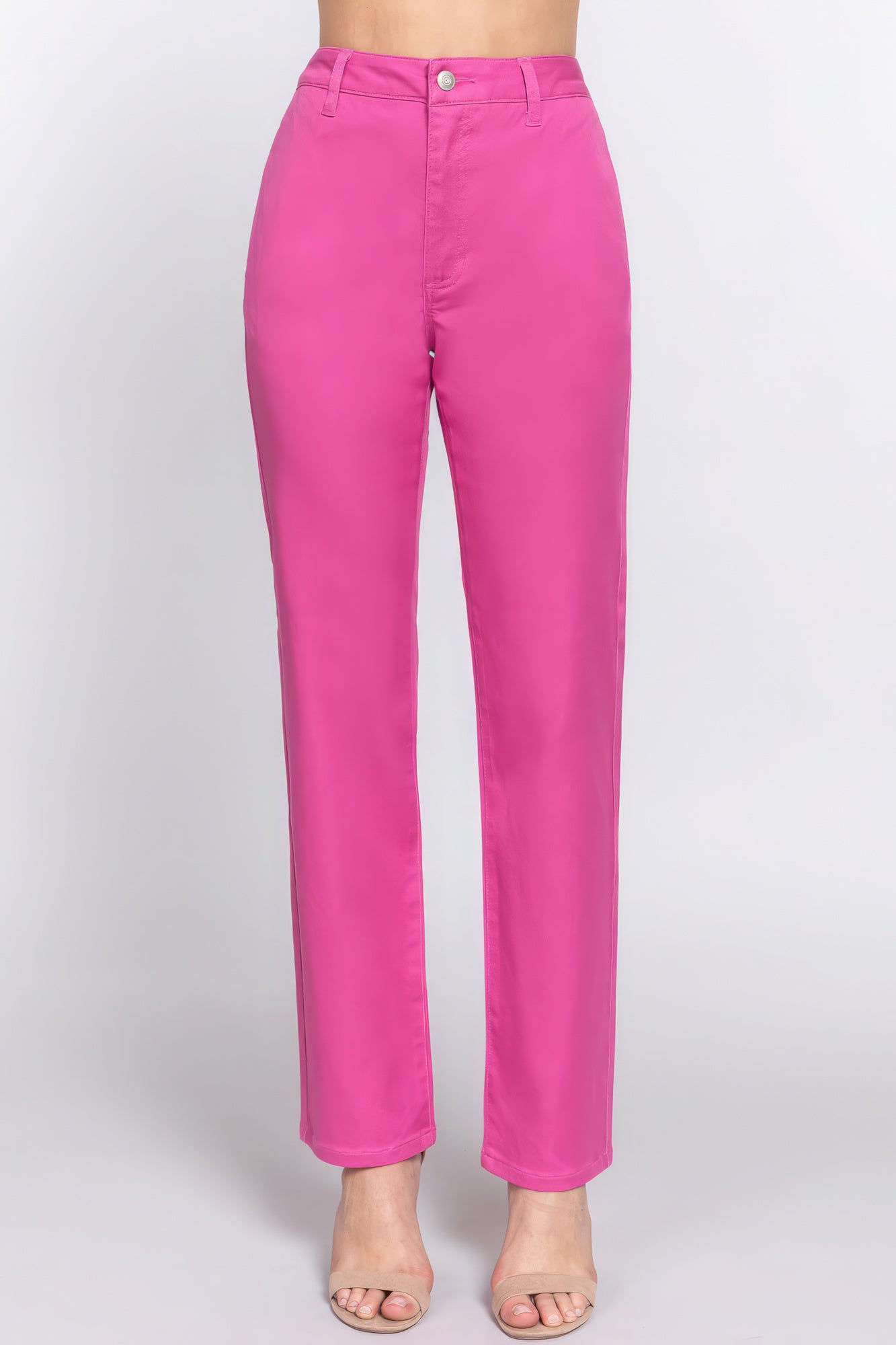 Straight Fit Twill Long Pants-58133d.S-Select Size: S-Love It Clothing