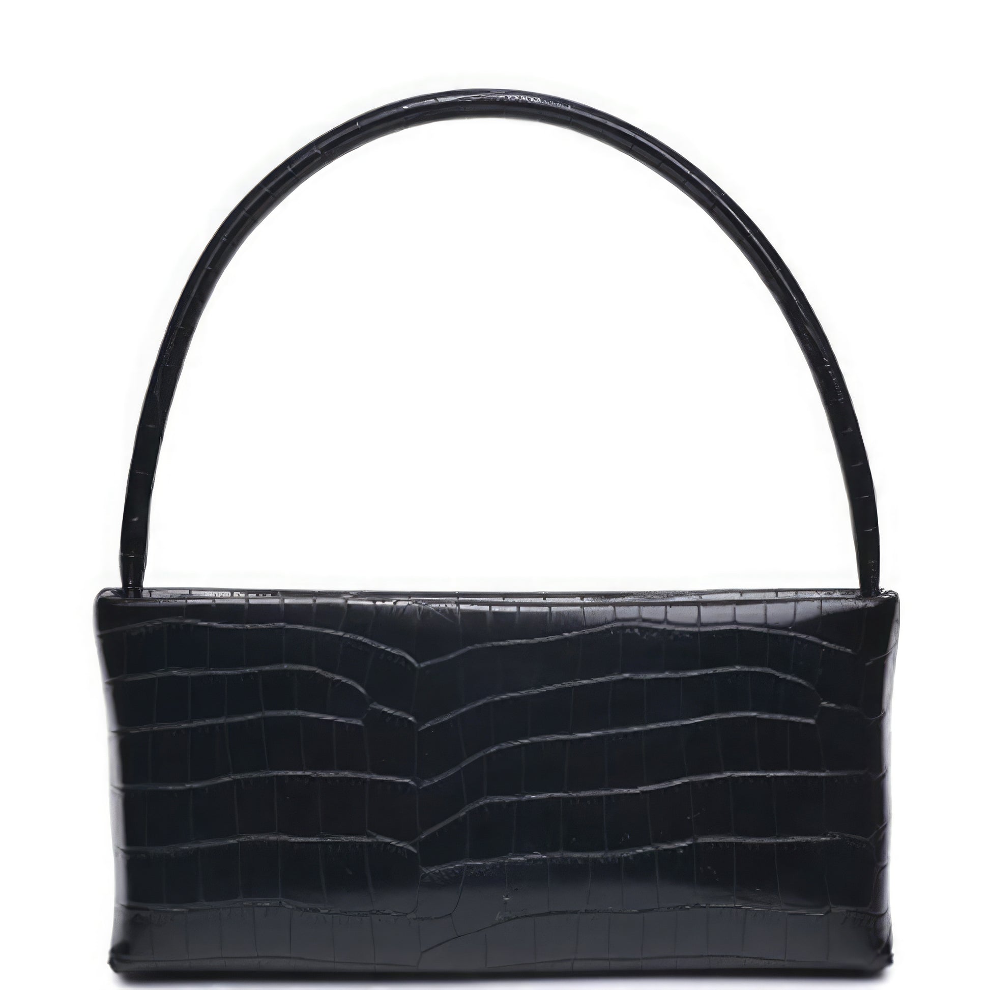 Croc Mandy Handle Crossbody Bag-58190.Black--Love It Clothing