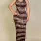 Plus Size Tie Dye Printed Tank Bodycon Maxi Dress-58286c.1XL-Select Size: 1XL, 2XL, 3XL-Love It Clothing