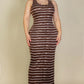 Plus Size Tie Dye Printed Tank Bodycon Maxi Dress-58286c.1XL-Select Size: 1XL, 2XL, 3XL-Love It Clothing