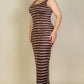 Plus Size Tie Dye Printed Tank Bodycon Maxi Dress-58286a.1XL-Select Size: 1XL-Love It Clothing