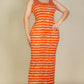 Plus Size Tie Dye Printed Tank Bodycon Maxi Dress-58286c.1XL-Select Size: 1XL, 2XL, 3XL-Love It Clothing