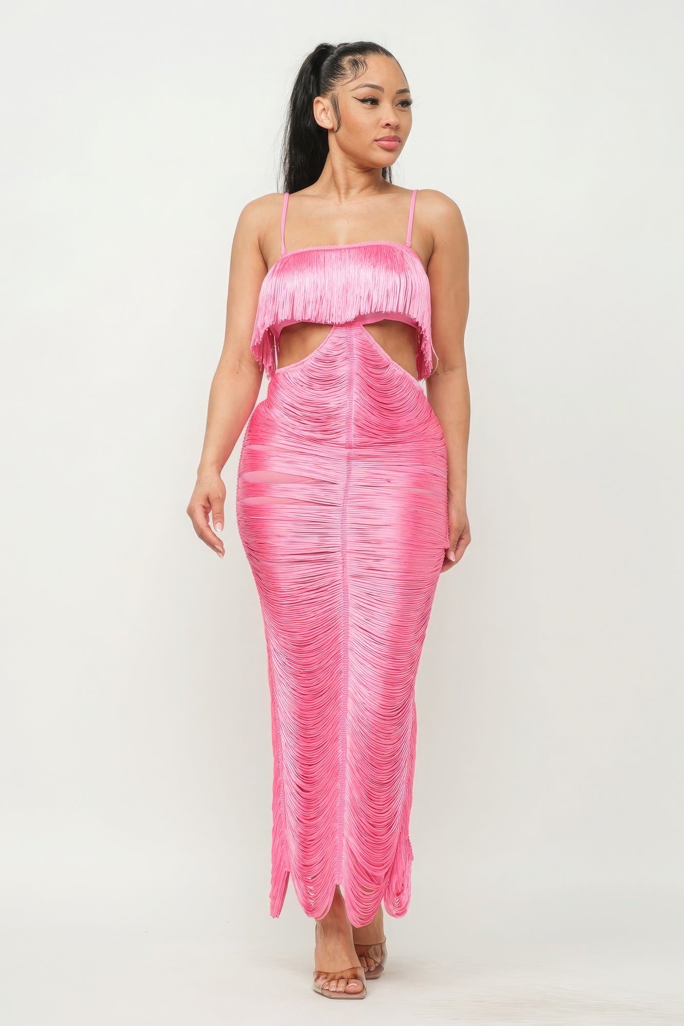 Lux Fringe Maxi Dress-58342.S-Select Size: S, M, L-Love It Clothing