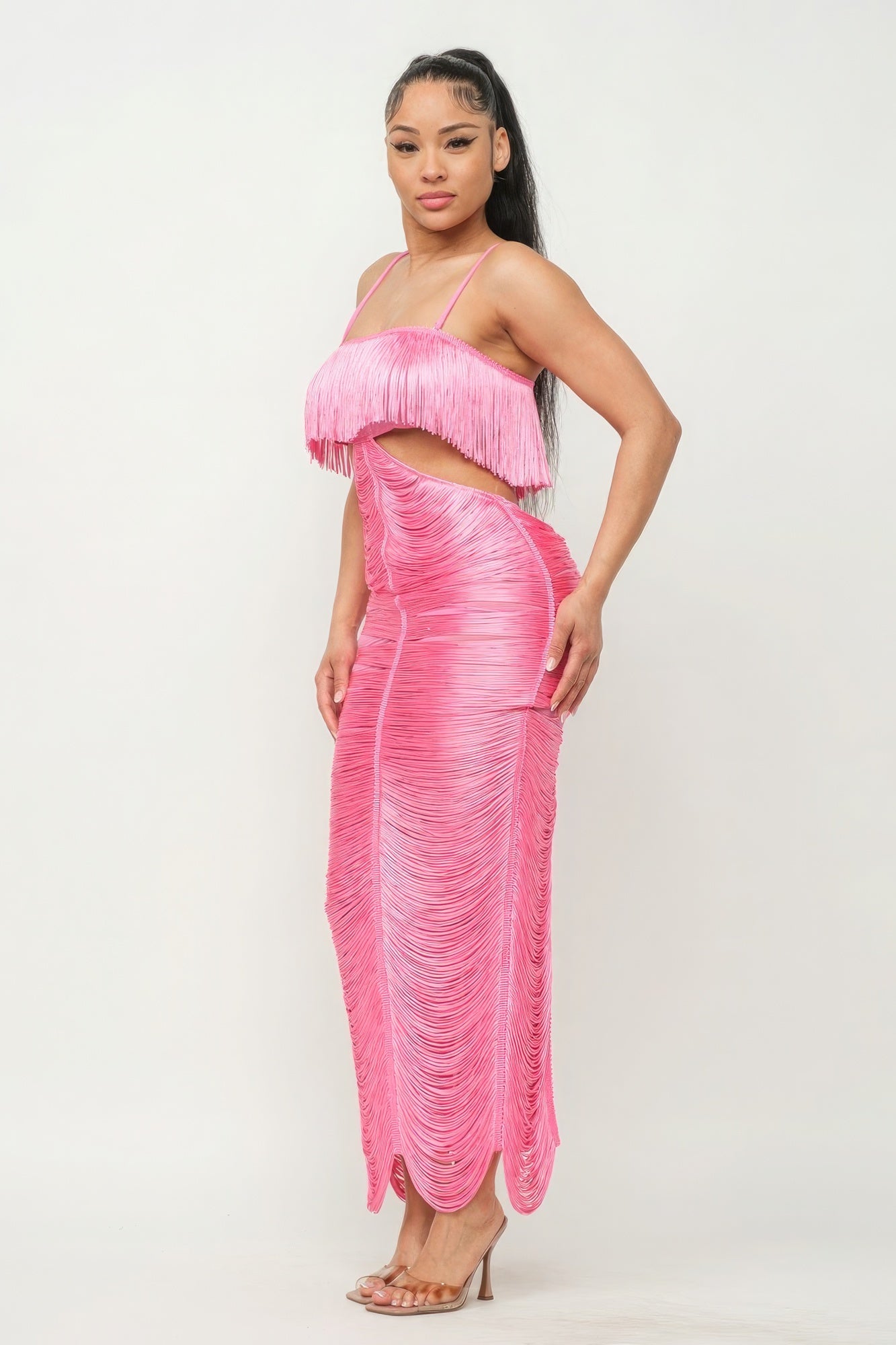 Lux Fringe Maxi Dress-58342.S-Select Size: S, M, L-Love It Clothing