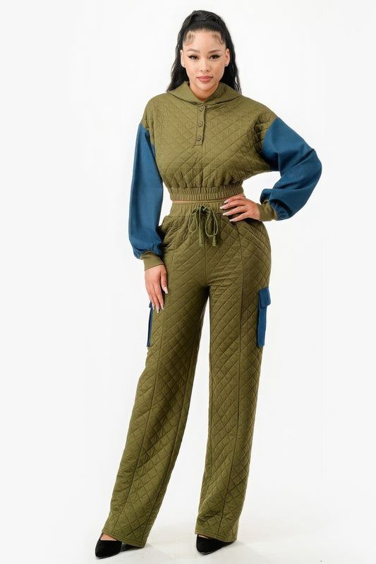 Two Piece Set Pants & Jacket-58370.S--Love It Clothing