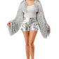 Metallic Tinsel Bolero-58392.S-Select Size: S, M, L-Love It Clothing