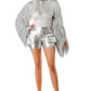 Metallic Tinsel Bolero-58392.S-Select Size: S, M, L-Love It Clothing