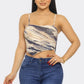 Mesh Print Top-58440b.S-Select Size: S, M, L-Love It Clothing