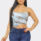 Mesh Print Top-58440b.S-Select Size: S, M, L-Love It Clothing