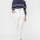 A Solid Pant Featuring Paperbag Waist With Rattan Buckle Belt - Love It Clothing