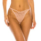Floral Lace Thong - Love It Clothing